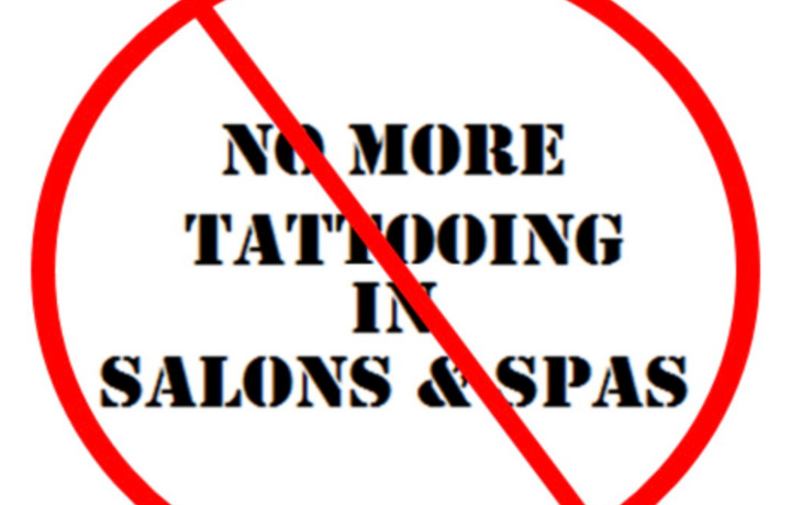 No More Tattooing In Salons