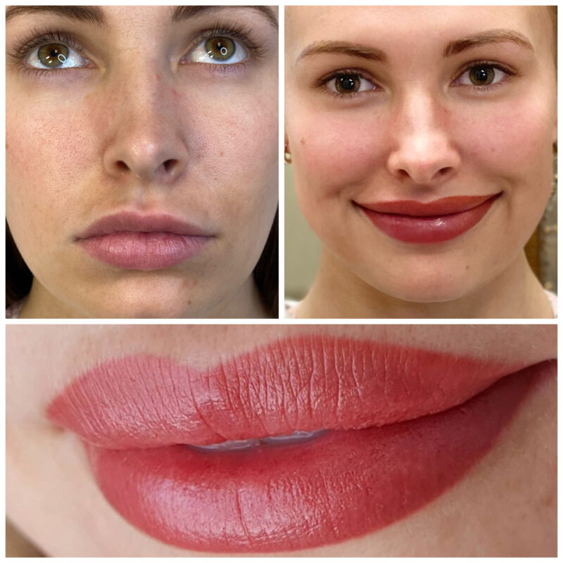 Lip Liner and Filler Brow Design By Dina