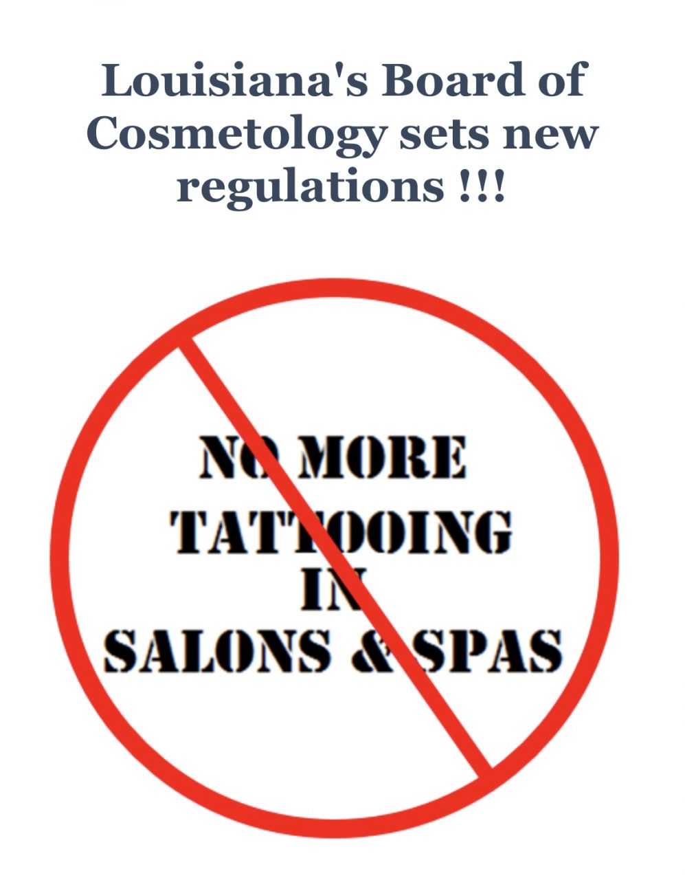 Tattoo/Permanent Makeup shops